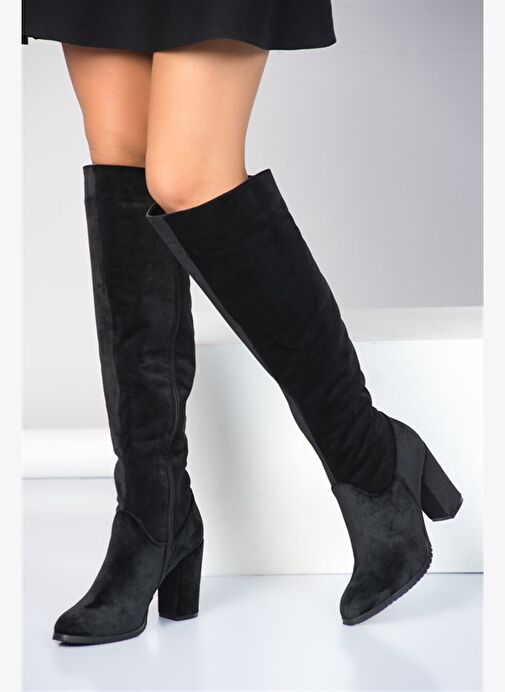 Siyah Kadın Çizme A654018002 - Görsel 2