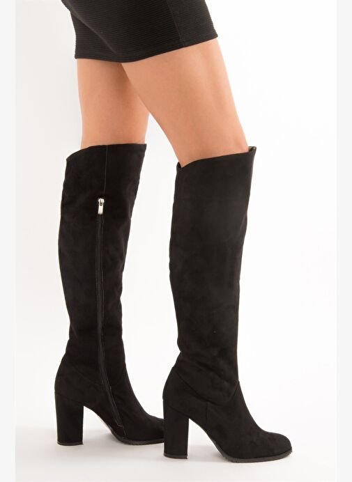 Siyah Kadın Çizme A654018002 - Görsel 3