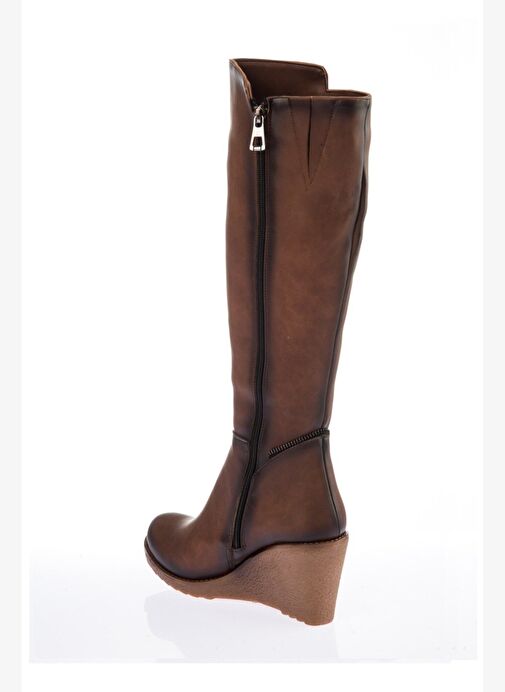 Taba Kadın Çizme E674220209 - Görsel 5