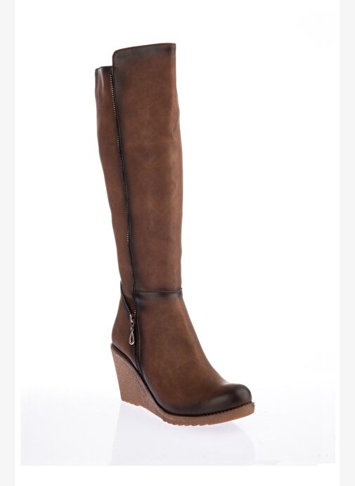 Taba Kadın Çizme E674220209 - Görsel 4