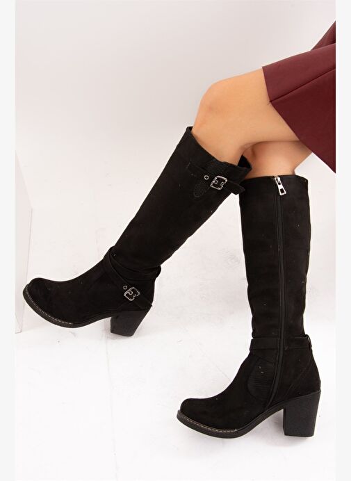 Siyah Kadın Çizme C674250102 - Görsel 2