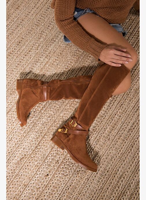 Taba Kadın Çizme E726203402 - Görsel 3