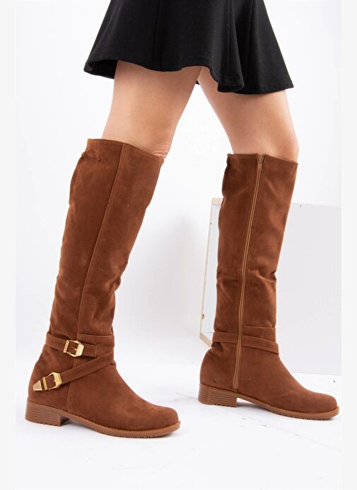 Taba Kadın Çizme E726203402 - Görsel 4