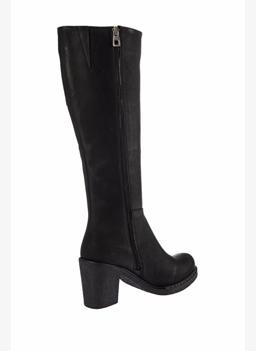 Siyah Kadın Çizme E674250509 - Görsel 5