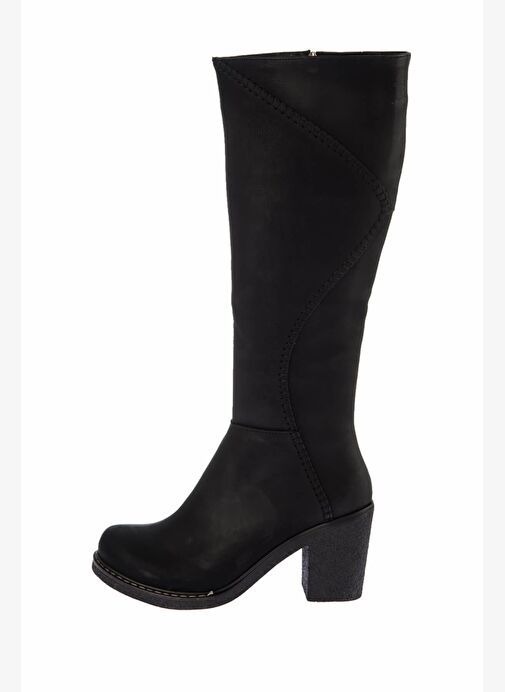 Siyah Kadın Çizme E674250509 - Görsel 3