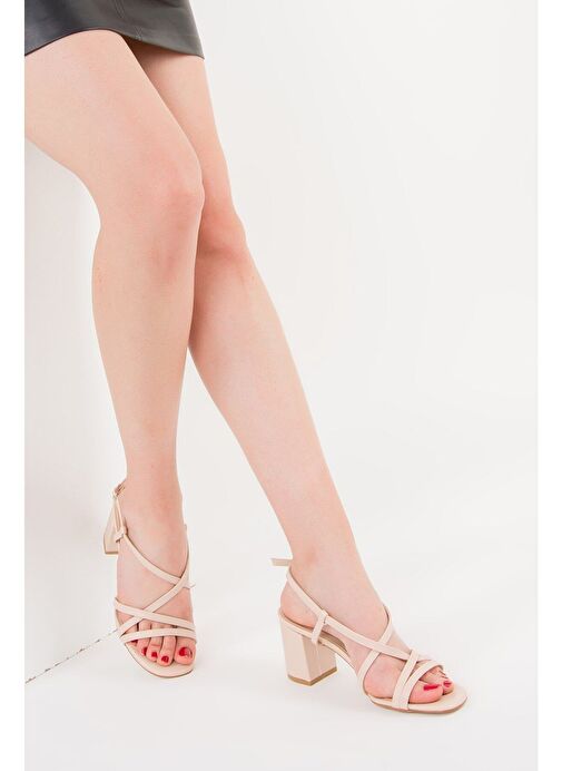 Ten Kadın Topuklu Ayakkabı F654028009 - Görsel 2