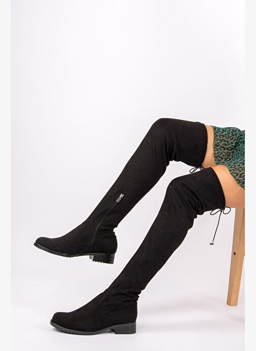 Siyah Kadın Çizme G268573002 - Görsel 3