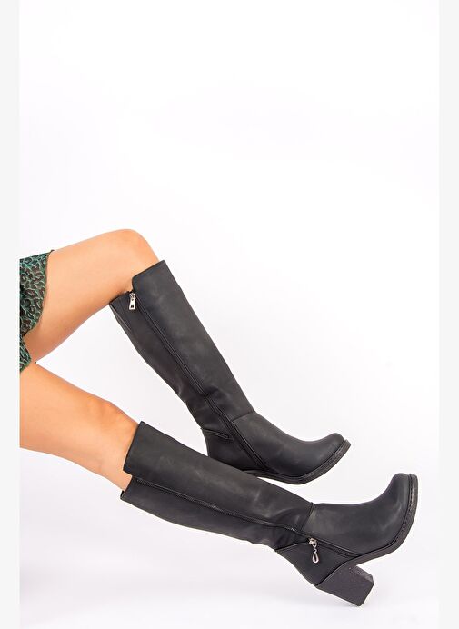 Siyah Kadın Çizme G674252009 - Görsel 3