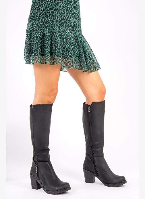 Siyah Kadın Çizme G674252009 - Görsel 2