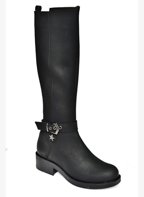 Siyah Kadın Çizme G674240109 - Görsel 7