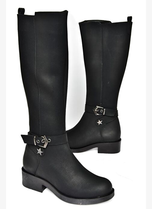 Siyah Kadın Çizme G674240109 - Görsel 5