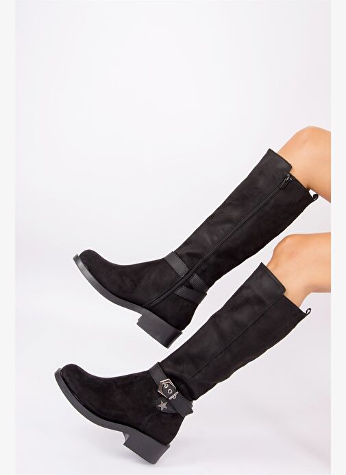 Siyah Kadın Çizme G674240102 - Görsel 3