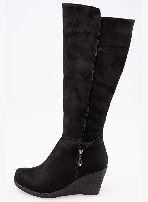 Siyah Kadın Çizme E674220202 - Görsel 4