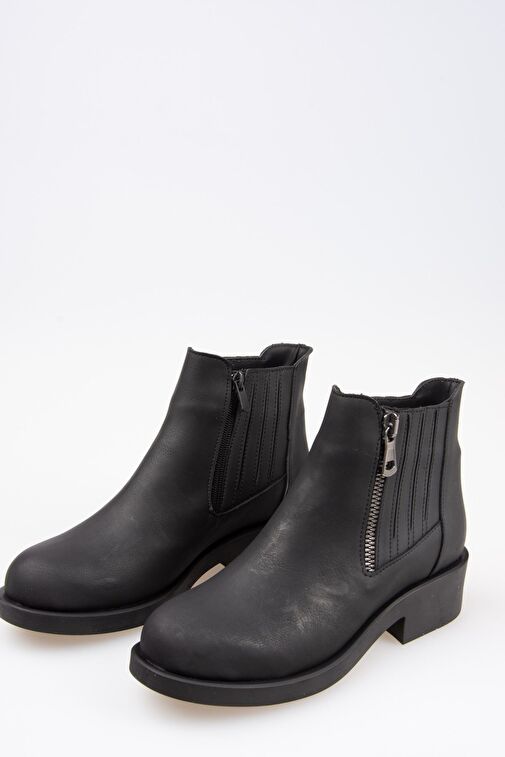 Siyah Kadın Bot G674120609 - Görsel 4