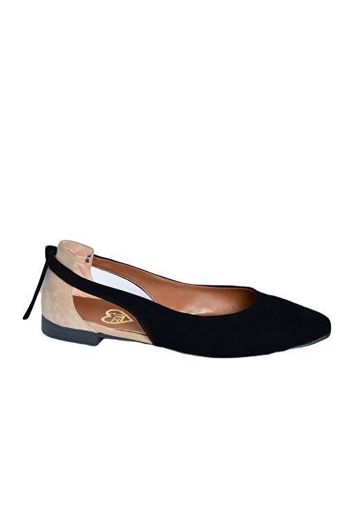 Siyah/Ten Kadın Babet H726324002 - Görsel 5