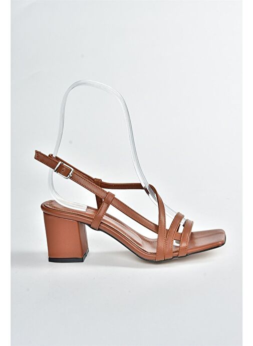 Taba Kadın Topuklu Ayakkabı H922741009 - Görsel 5