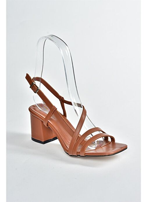 Taba Kadın Topuklu Ayakkabı H922741009 - Görsel 6