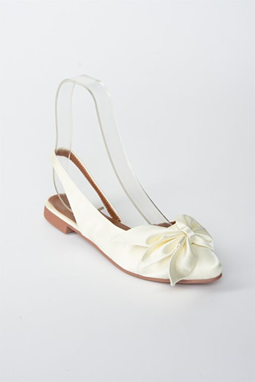 Fox Shoes Beyaz Kadın Babet 5110 - Görsel 7