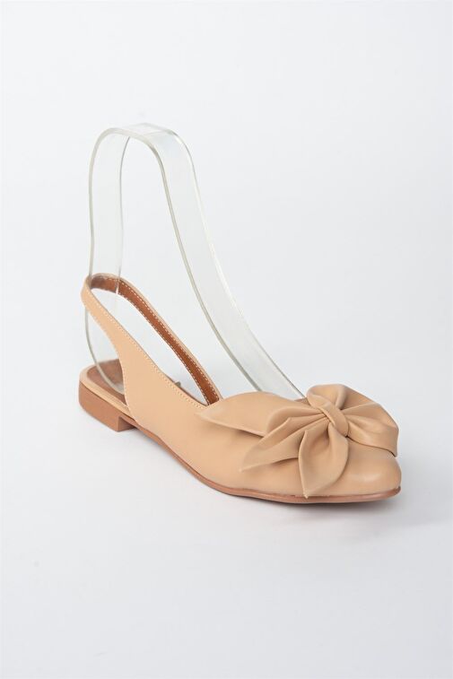 Fox Shoes Bej Kadın Babet 5114 - Görsel 6