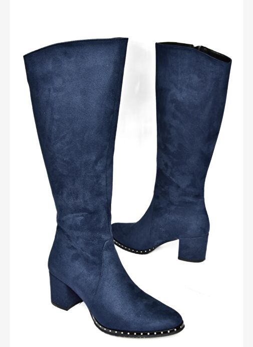 Lacivert Kadın Çizme C654652702 - Görsel 4