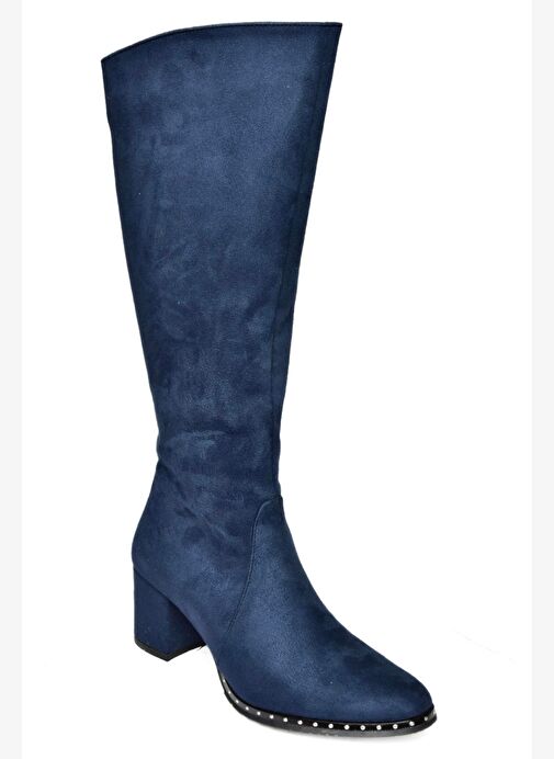 Lacivert Kadın Çizme C654652702 - Görsel 6