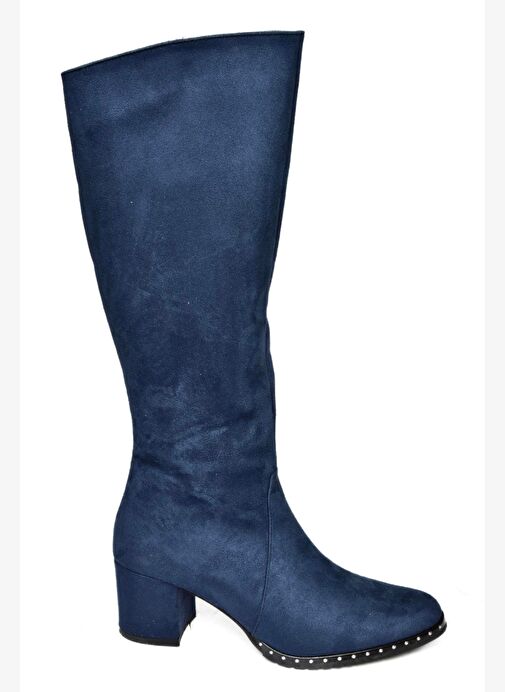 Lacivert Kadın Çizme C654652702 - Görsel 5