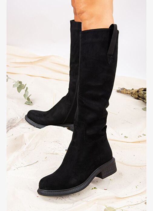 Siyah Kadın Çizme J674272102 - Görsel 3