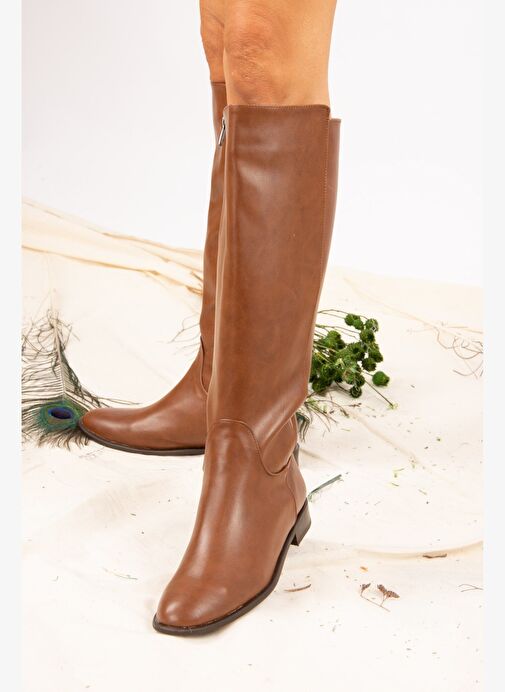 Taba Kadın Çizme J654065609 - Görsel 3