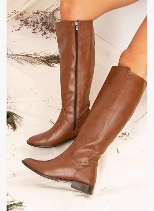 Taba Kadın Çizme J654065609 - Görsel 2