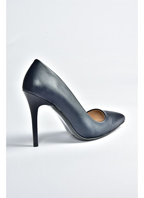 Lacivert Kadın Topuklu Ayakkabı 8922151909 - Görsel 8