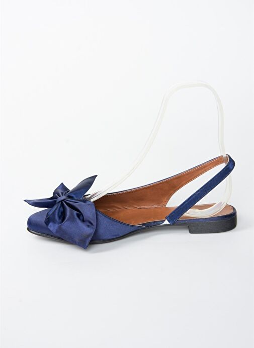 Lacivert Kumaş Kadın Babet H726809004 - Görsel 8