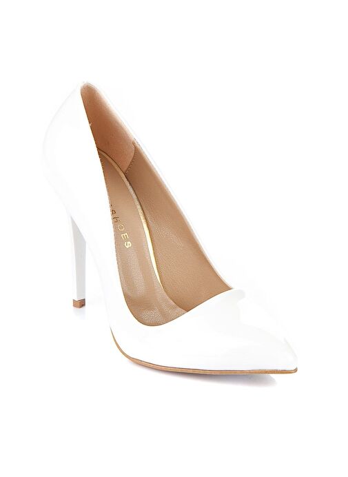 Beyaz/Beyaz Kadın Topuklu Ayakkabı 8922151909 - Görsel 4