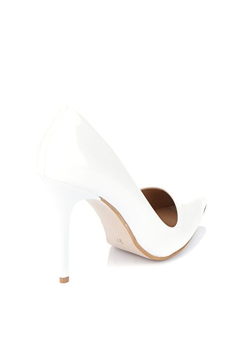 Beyaz/Beyaz Kadın Topuklu Ayakkabı 8922151909 - Görsel 6