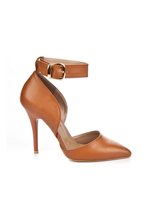 Taba Kadın Topuklu Ayakkabı K654073309 - Görsel 6