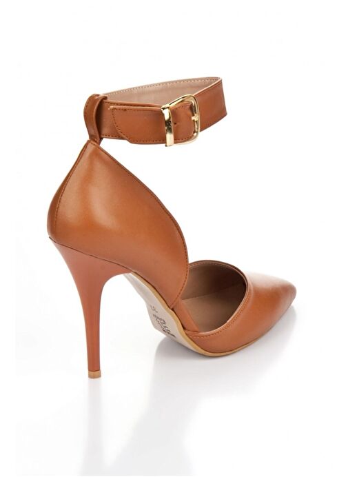 Taba Kadın Topuklu Ayakkabı K654073309 - Görsel 7