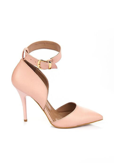 Pudra Kadın Topuklu Ayakkabı K654073309 - Görsel 3