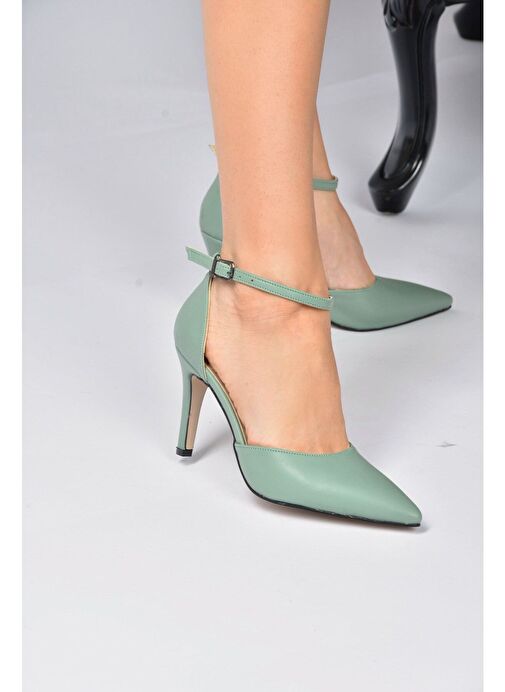Yeşil Topuklu Kadın Ayakkabı K404010709 - Görsel 2