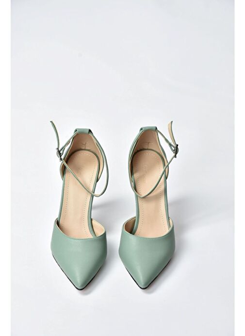Yeşil Topuklu Kadın Ayakkabı K404010709 - Görsel 4