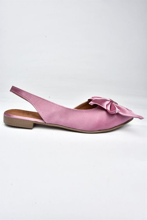 Gül Kurusu Kumaş Kadın Babet H726809004 - Görsel 6