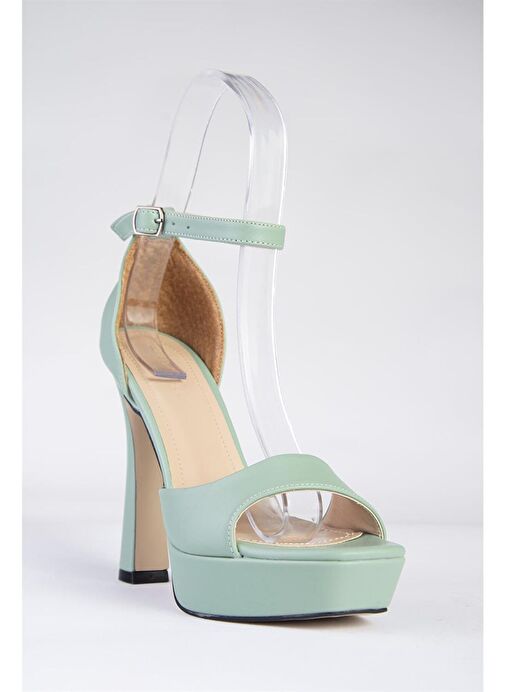 Yeşil Topuklu Kadın Ayakkabı K404580109 - Görsel 5