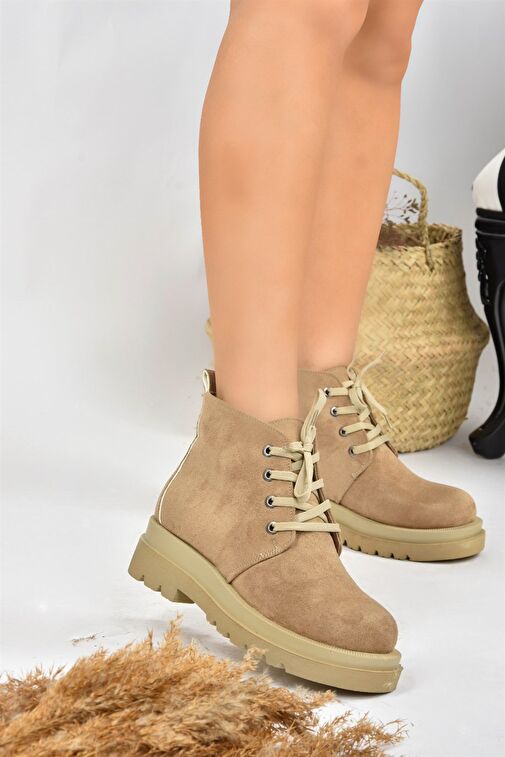 Vizon Süet Kadın Bot L996033802 - Görsel 5