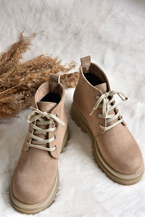 Vizon Süet Kadın Bot L996033802 - Görsel 8