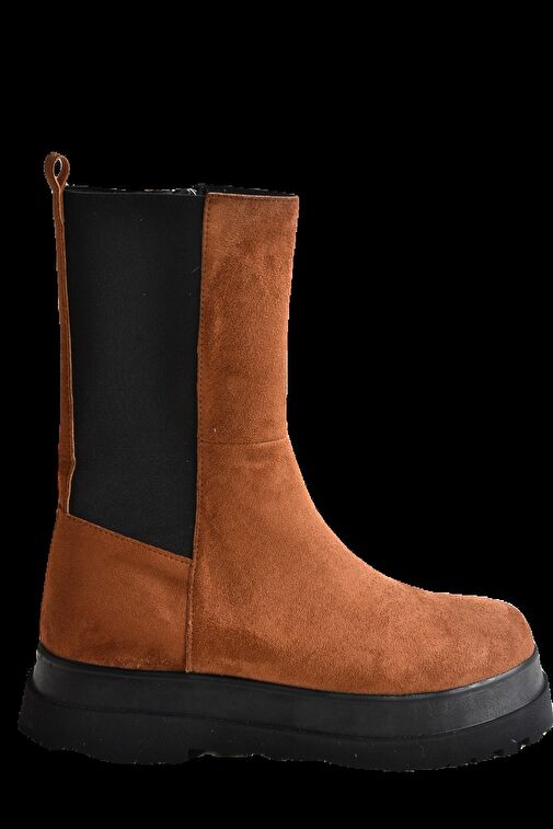 Taba Süet Kadın Bot J267063102 - Görsel 9