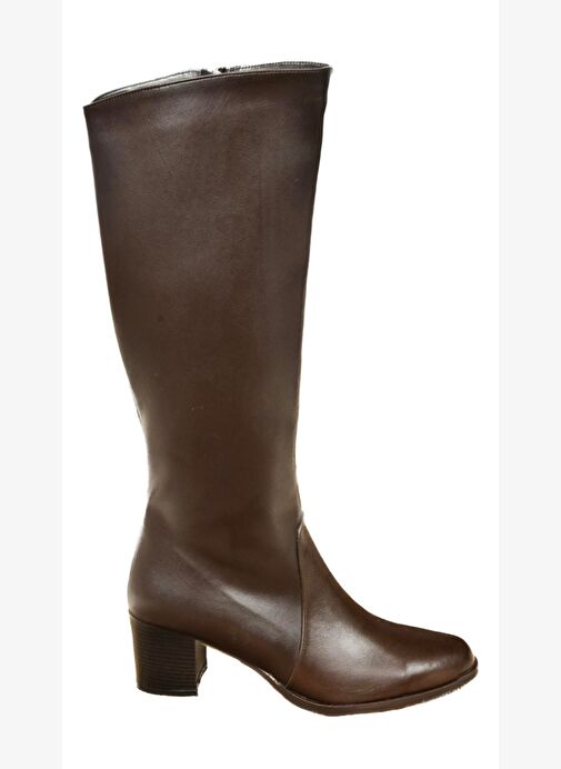 Kahverengi Kadın Çizme A654252709 - Görsel 8