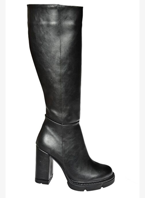 Siyah Yüksek Topuklu Kadın Çizme L282770109 - Görsel 7