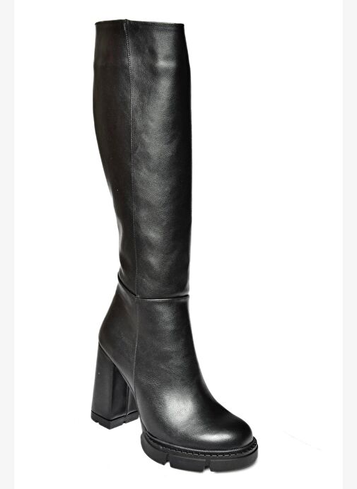 Siyah Yüksek Topuklu Kadın Çizme L282770109 - Görsel 8