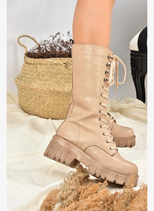 Ten Kalın Tabanlı Kadın Çizme L996081009 - Görsel 2