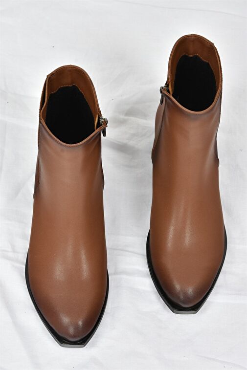 Taba Kısa Topuklu Kadın Bot L252673109 - Görsel 6