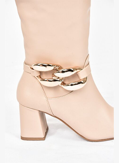 Ten Kalın Topuklu Kadın Çizme L572951009 - Görsel 7