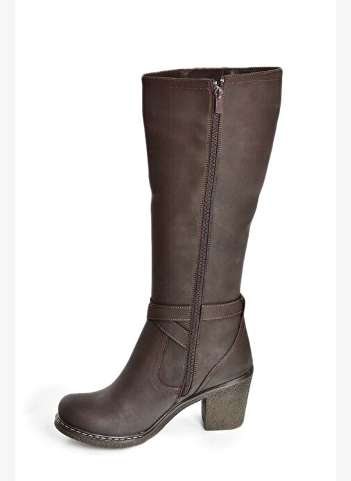 Kahverengi Kadın Çizme C674250109 - Görsel 5